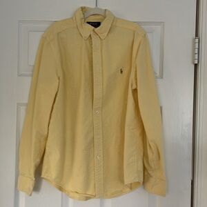 Polo by Ralph Lauren Kids Yellow Button Down Shirt